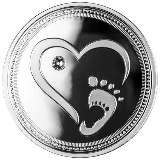 Изображение Серебряная монета "Welcome to the World" 10 грамм 2019 год
