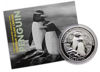 Зображення Срібна монета "Чубатий пінгвін" 31,1 грам 2020 рік