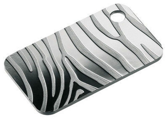 Зображення Срібний злиток-кулон  20 грам PAMP (шкіра зебри)