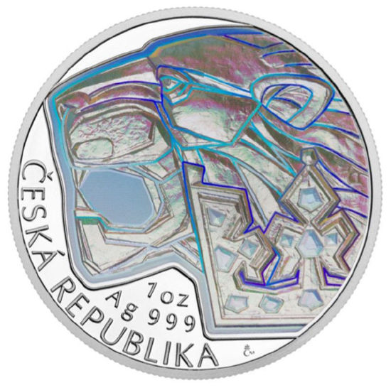 Изображение Серебряная монета "Чешский Лев" 31,1 грамм 2026 год