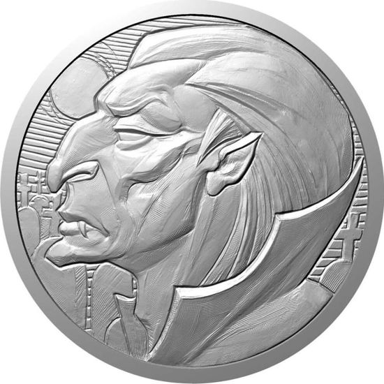 Изображение Серебряная монета "Вампир" 31,1 грамм 2026 год