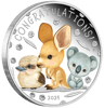 Изображение Серебряная монета "Новорожденный " 15,55 грамм, 2024 год