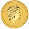 Зображення Золота монета "Рік Мавпи" Lunar 2 Series, 3,11 грам 2016 рік