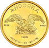 Зображення Золота монета "Андорра - Орел" 31,1 грам 1988 рік