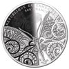 Зображення Срібна монета “Рожевий метелик” 10 грам 2020 рік