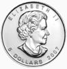 Изображение Серебряная монета "Канадский кленовый лист" 31,1 грамм 2007 год